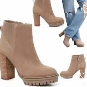 Vince Camuto Ernessa Premium Suede Heeled Boots